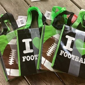 Michaels Football Tote Bags - set of 8